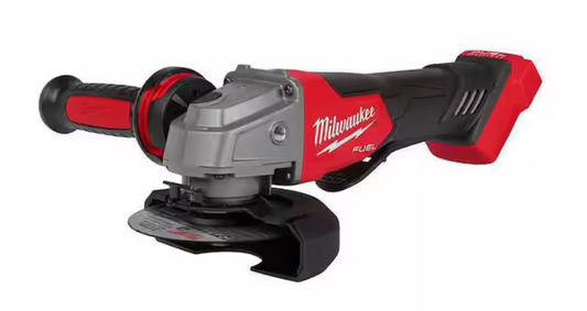 Milwaukee 2880-20 M18 FUEL 4-1/2 in. / 5 in. Brushless Angle Grinder with Paddle Switch – Tool Only – Factory Sealed