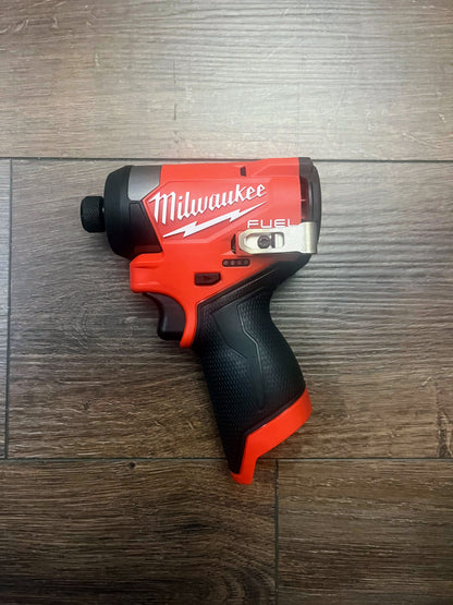 Milwaukee 3453-20 M12 FUEL 1/4 in. Hex Impact Driver – Tool Only – New Open Box