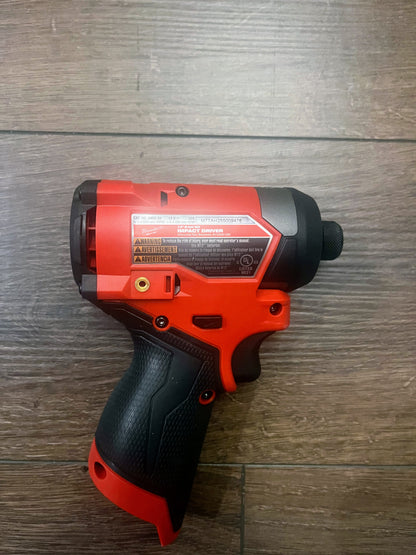 Milwaukee 3453-20 M12 FUEL 1/4 in. Hex Impact Driver – Tool Only – New Open Box