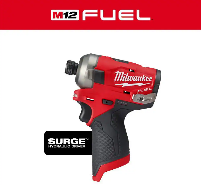 Milwaukee 2551-20 M12 FUEL SURGE 1/4 in. Hex Hydraulic Impact Driver – Tool Only – New Open Box